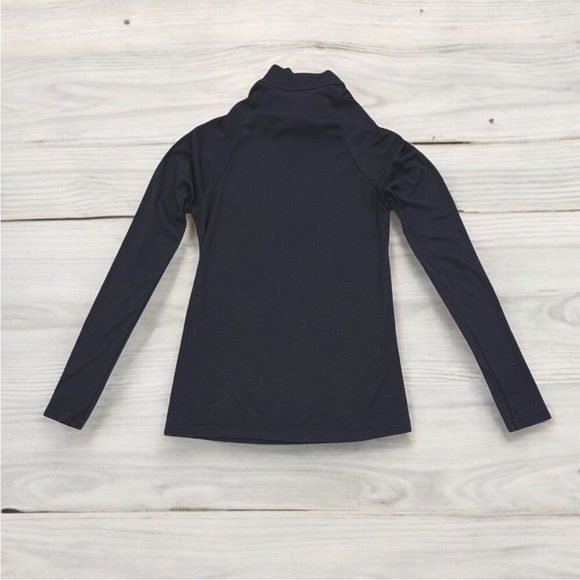 Patagonia Capilene 2 Lightweight 1/4 Zip Black Long Sleeve Base Layer Top Sz M - Picture 7 of 8